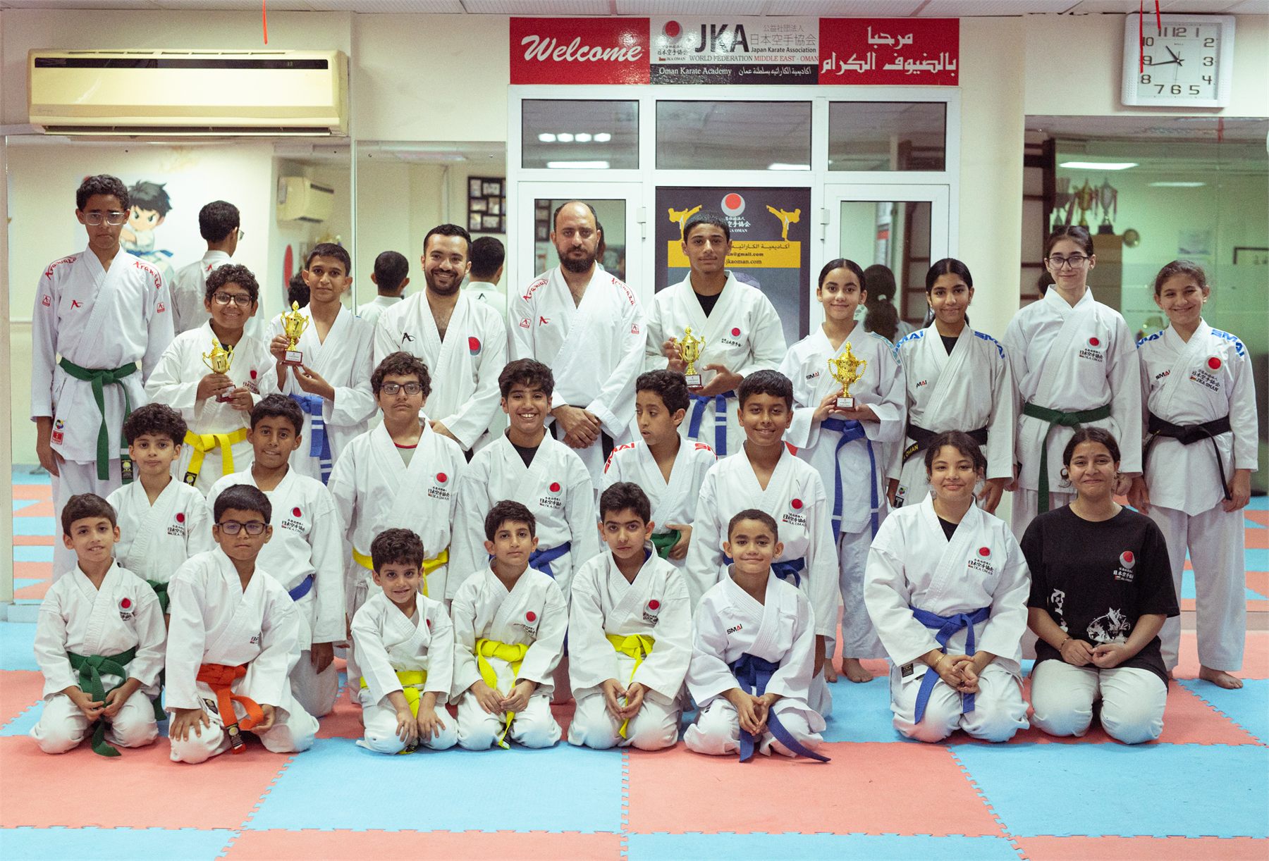 أكاديمية الكاراتيه عمان JKA